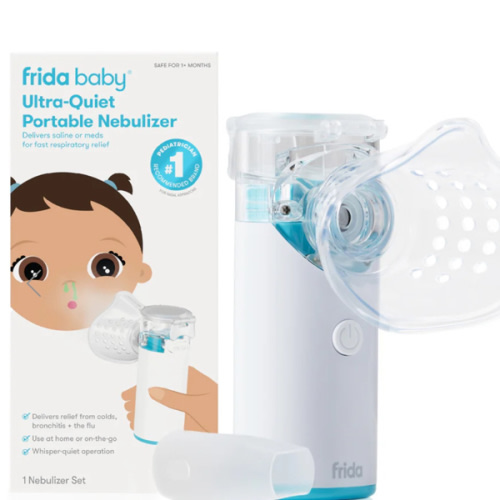 Ultra-Quiet Portable Nebulizer – Frida | The fuss stops here.