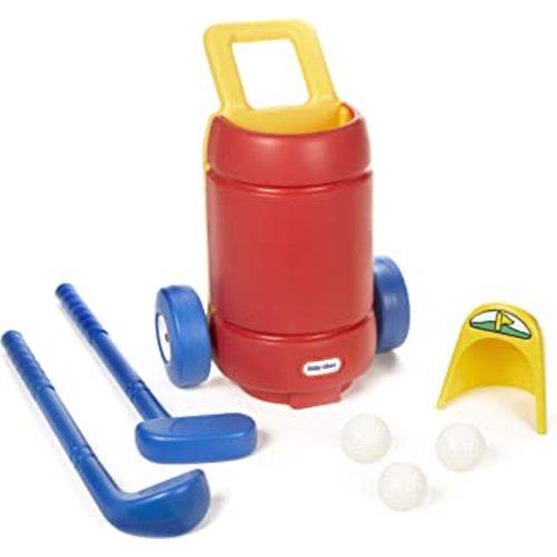Little Tikes TotSports Easy Hit Golf Set + 3 balls + 2 clubs