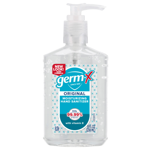 Germ-X Original Hand Sanitizer, 8 fl oz Pump Bottle