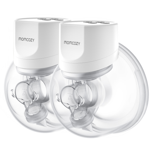Momcozy S12 Pro Hands Free Breast Pump Wearable, Double Portable Breast Pump Electric, 24mm