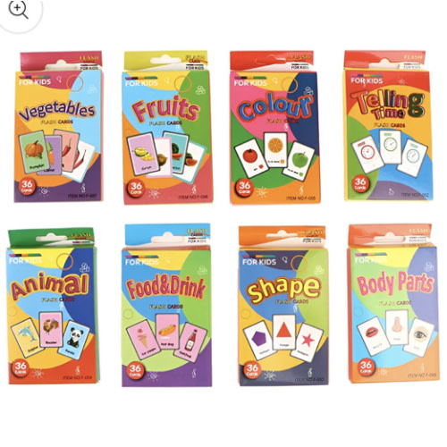 Montessori Educational Flashcards – Project Montessori