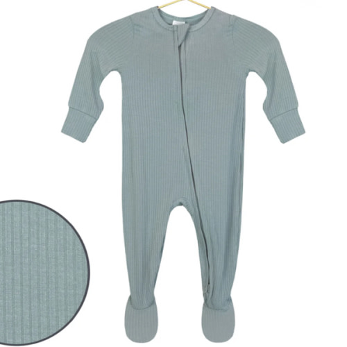 Ford Ribbed Zipper Footies