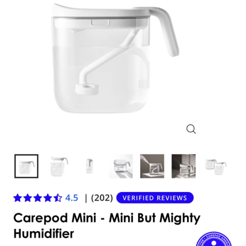 Carepod Mini - Mini But Mighty Humidifier