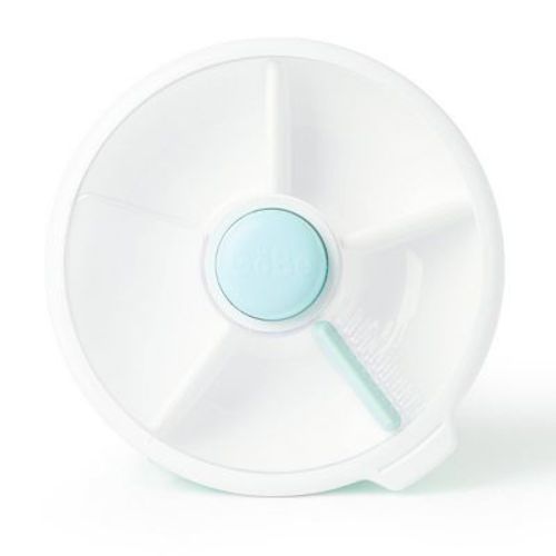 GoBe Kids' Large Snack Spinner Slide Lunch Food Storage Container - Macaron Blue