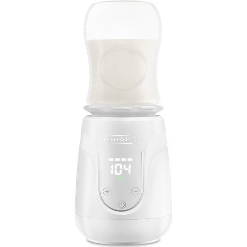 Portable Bottle Warmer with Long Battery Life, Baby Bottle Warmer for Most Milk Bottles Rechargeable Baby Bottle Warmer for Travel Quick Heating Baby Milk Breastmilk with Precise Temperature Control