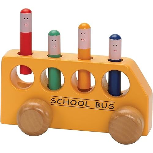 The Original Toy, Pop Up School Bus, Assorted Colors (OTC59537)