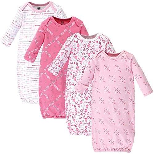 Luvable Friends Baby Girls' Cotton Gowns