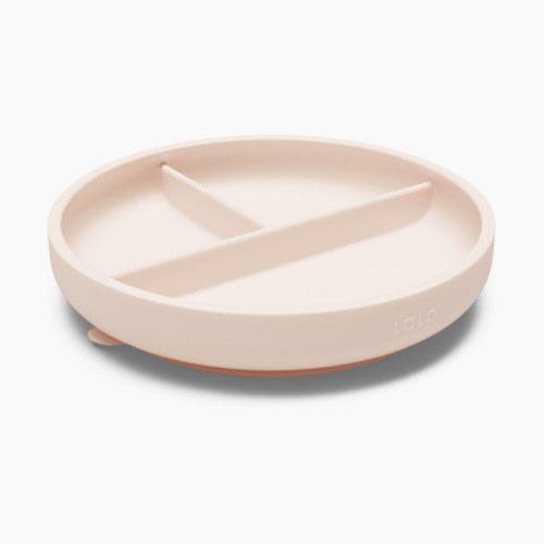 Lalo Suction Plate - Grapefruit, 1