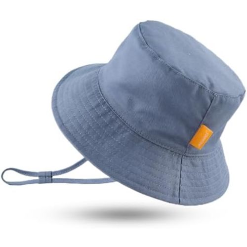 Cotton Baby Sun Hat Infant Toddler Boys Girls Bucket Hats Summer Sun Protection Kids Beach Caps