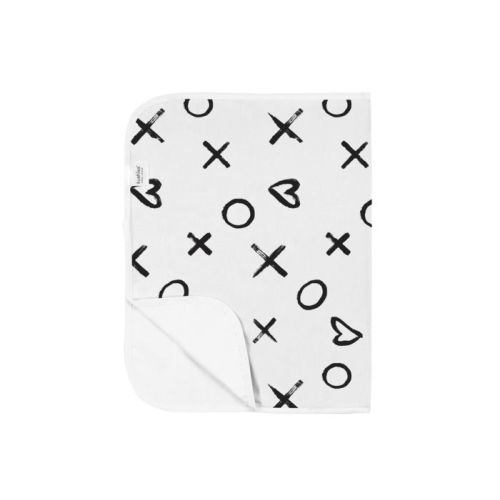 Kushies - Portable Changing Pad Flannel - XO Print