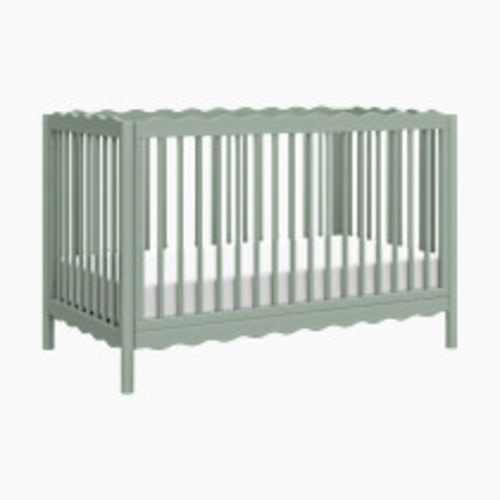 babyletto Swell 4-in-1 Convertible Crib with Conversion Kit - Light Sage
