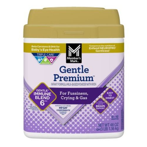 Member's Mark, Gentle Premium Infant Formula, Choose Size - Sam's Club