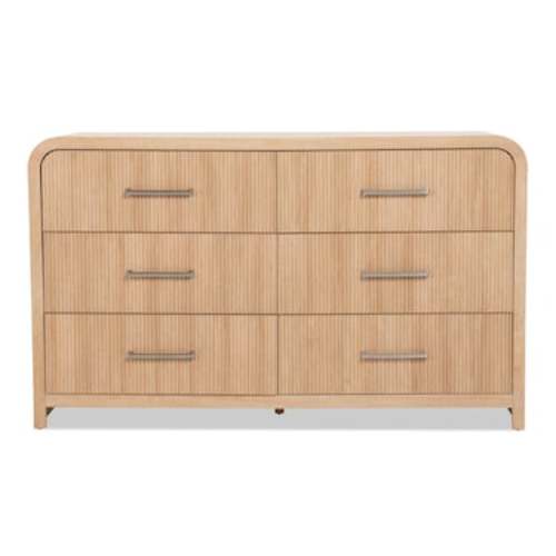 Cascade Brown 6 Drawer Dresser