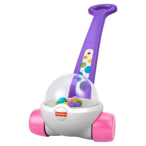 Fisher-Price Corn Popper 2-Piece Handle Push Toy, Purple Walmart Exclusive