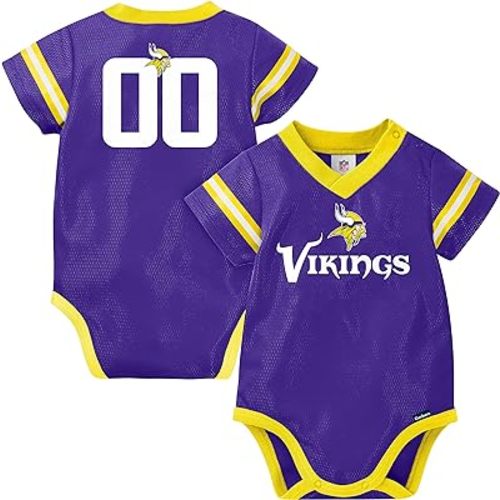 Gerber NFL unisex-baby Nfl Team Jersey Onesie Bodysuit