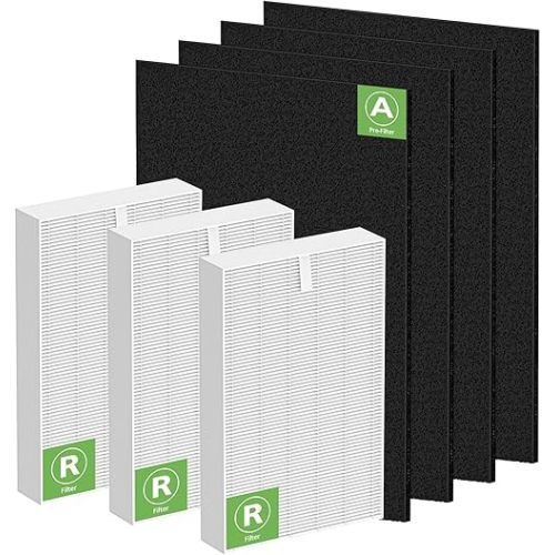 HPA300 True HEPA Filter Replacement Compatible with Honeywell Air Purifier HPA300 Series, HPA300, HPA304, HPA8350, HPA300VP, HPA3300b, HPA5300