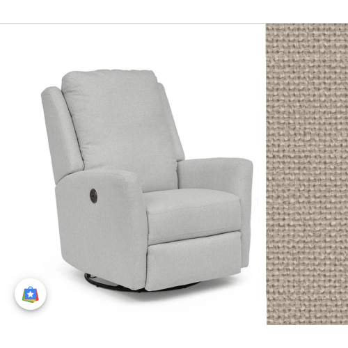 Storytime by Best Chairs Heatherly Power Swivel Glider Recliner