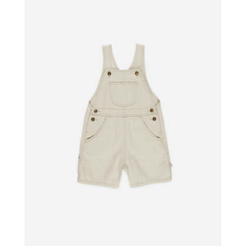 Denim Shortalls || Stone
