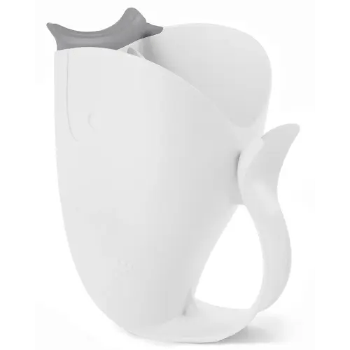 Skip Hop Baby Bath Rinse Cup MOBY Tear-free Waterfall Rinser White Age 0+