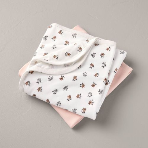 Hot Air Balloon & Mustard Yellow Baby Swaddle Blankets 2pk - Hearth & Hand™ With Magnolia
