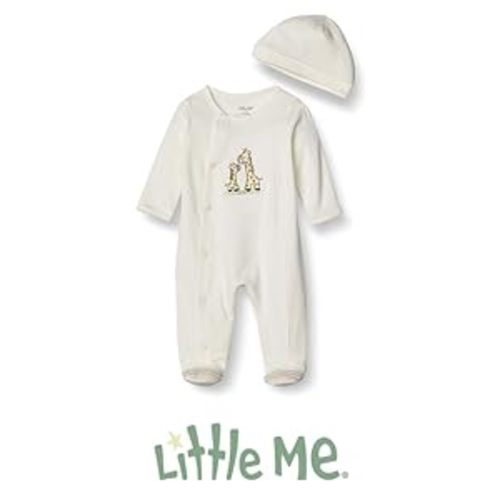 Little Me baby-girls 2-piece Footie and Headband SetFootie - 6 Months - Rosebud