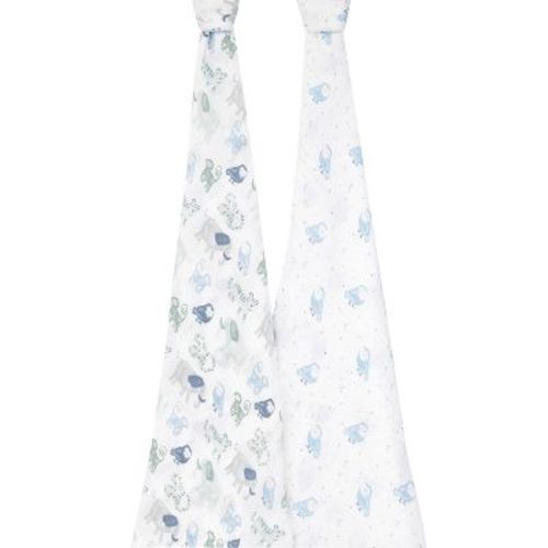 Aden + Anais Essentials Swaddle Wraps - Keep Rising - 2pk