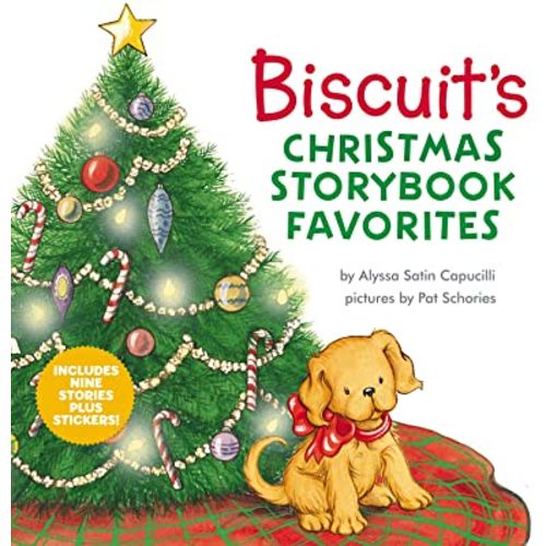 Biscuit’s Christmas Storybook Favorites: Includes 9 Stories Plus Stickers! A Christmas Holiday Book for Kids