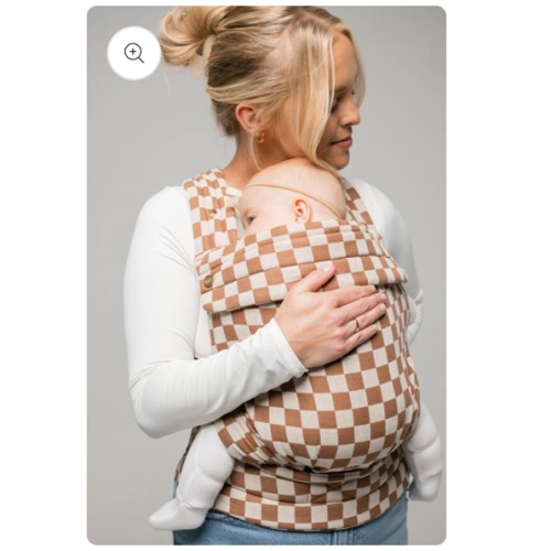 The Monarch Carrier - Mocha Check – Mabē