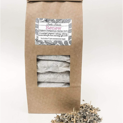 Organic Postpartum Herbal Bath - Pack of 7 sachets - For after childbirth - Sitz Bath - Promotes Healing and Relaxation after birth - V-steam