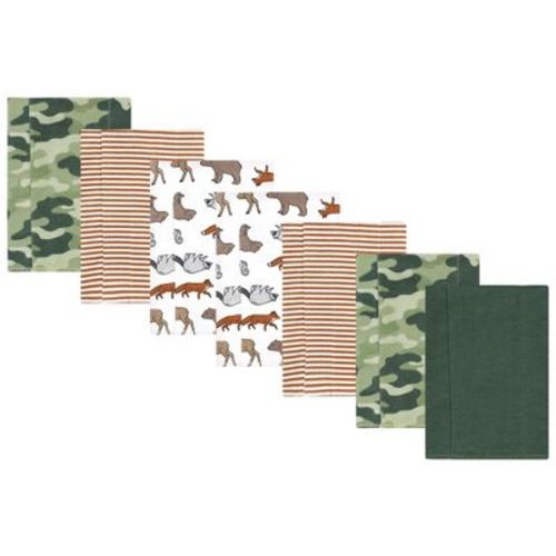 Luvable Friends Hudson Baby Flannel Burp Cloths 7pk Set