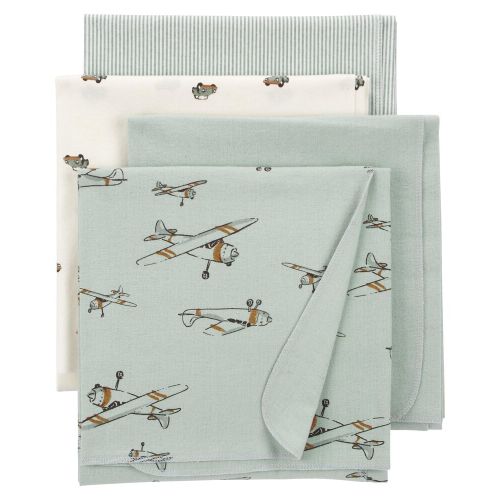4-Pack Receiving Blankets | Carter’s Oshkosh Canada
