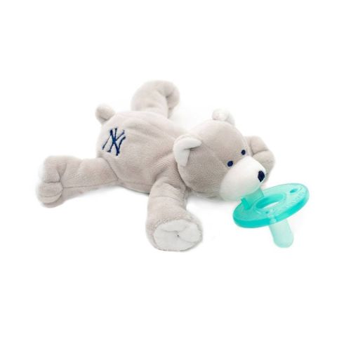 Wubbanub Mlb Pacifier - New York Yankees Bear