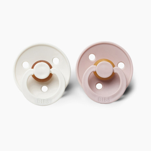 BIBS Pacifier - Blush/Ivory, Size 1 (0-6 Months), 2