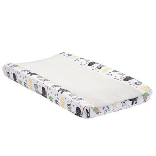 Lambs & Ivy Star Wars Classic Changing Pad Cover - Yoda/Darth Vader/R2-D2/C-3PO