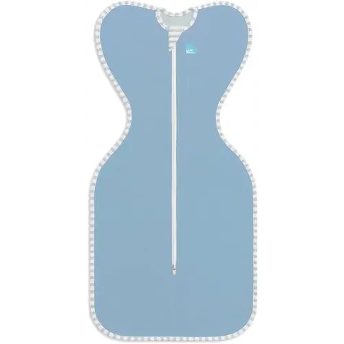 Love to Dream Swaddle UP, Baby Sleep Sack, Self-Soothing Swaddles for Newborns, Get Longer Sleep, Snug Fit Helps Calm Startle Reflex, New Born Essentials for Baby, 13-19 lbs, Blue