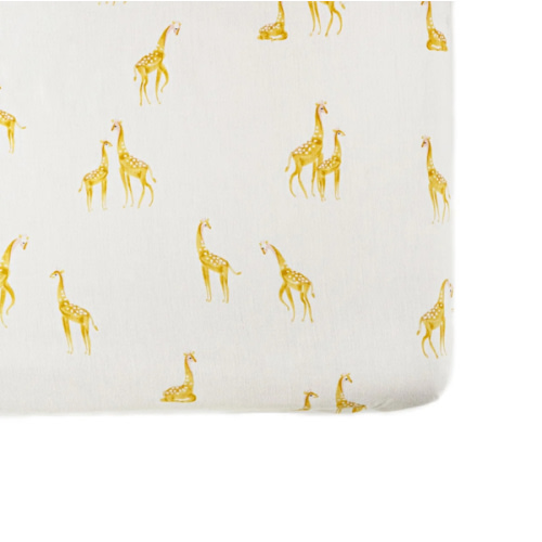 Follow Me Crib Sheet - Giraffe
