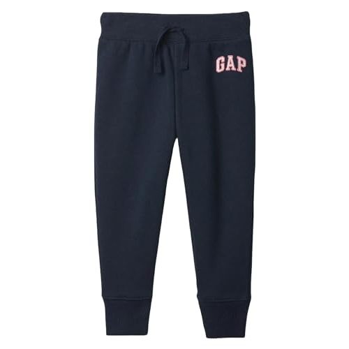 GAP Baby Girls' Logo Pull-on Jogger Sweatpants