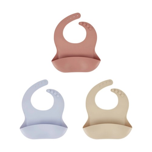 Silicone Bib - Assorted - Kmart