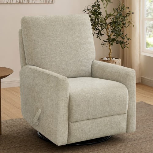 Barcalounger Emberly Fabric Swivel Glider Recliner | Costco
