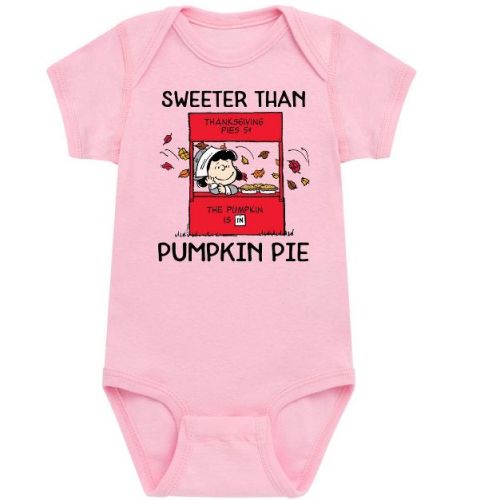 Boys' Peanuts Sweeter Than Pumpkin Pie - Light Pink - Newborn