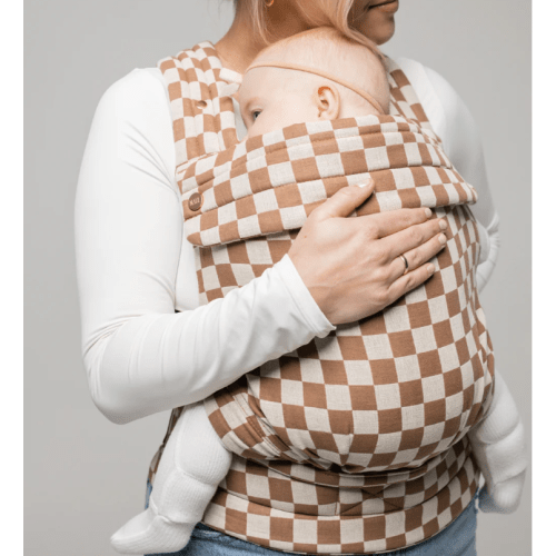 The Monarch Carrier - Mocha Check – Mabē