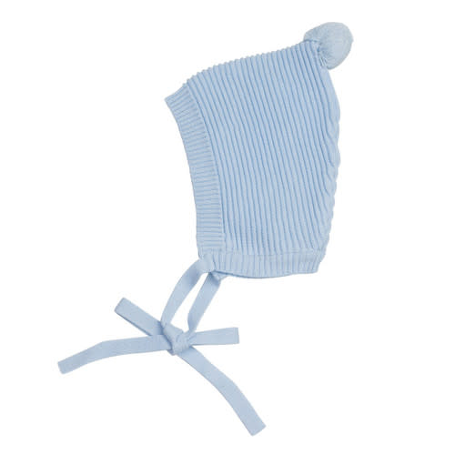 Pompom Ribbed Knit Bonnet I Feltman Brothers