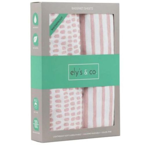 Unisex Waterproof Bassinet Sheet Set - Baby