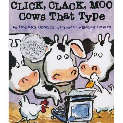 Click, Clack, Moo - (click Clack Book) By Doreen Cronin (board Book)