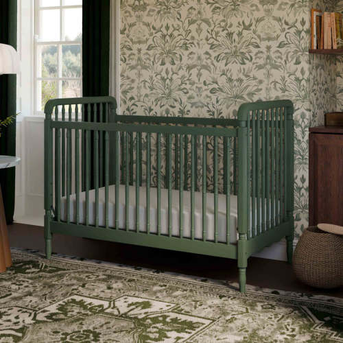 Namesake Liberty 3-in-1 Convertible Spindle Crib + Toddler Bed Conversion Kit | Modern Nursery™
