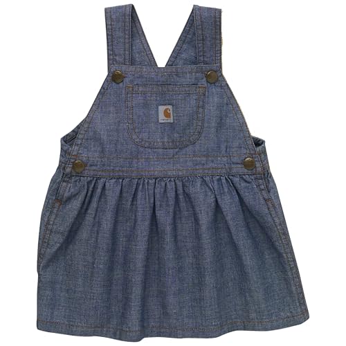 Carhartt baby-girls Denim Chambray Jumper