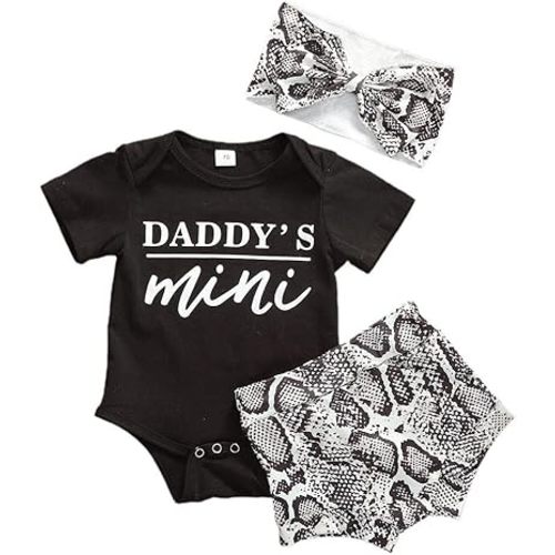 Newborn Infant Baby Girl Outfit 3pcs Letter Print Western Clothes Sets Short Sleeve Tassel T-Shirts Shorts