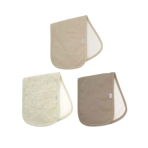 Neat Solution Unisex Newborn 3 Pack Infant Burp Cloth