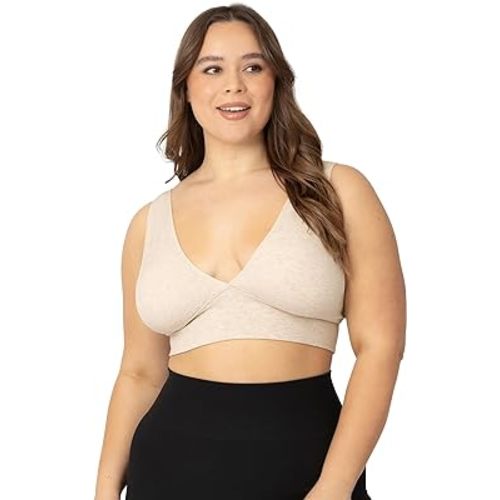 Kindred Bravely Sublime Nursing & Maternity Plunge Bra Crop Top for Breastfeeding