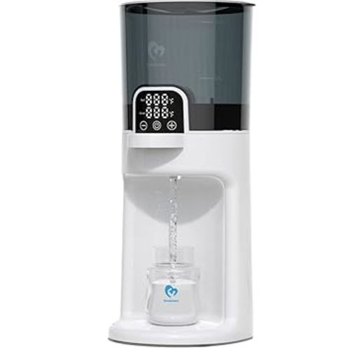 Bellababy Instant Baby Bottle Warmer,Warm Water Dispenser for Making Formula Bottle Instantly,Detachable Container Easy Cleaning,24/7 Keep Warm, Adjustable Temperature(White 110V Only)